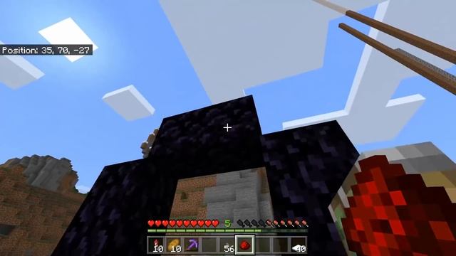 *New* Nether Portal Block Farm 1.16.100 100% in Survival! Minecraft -Tutorial- смотреть онлайн
