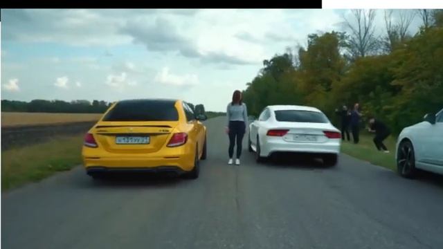 Е63 против ауди А5! смотреть онлайн