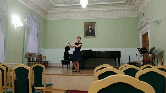 О. Тактакишвили "Соната для флейты и фортепиано" 2,3ч. смотреть онлайн