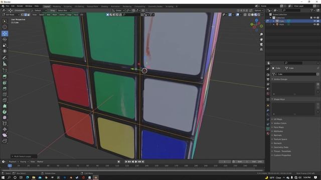 Very Real Rubik's Cube (Blender Tutorial) смотреть онлайн