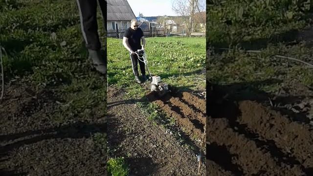 Электрокультиватор для грядок "Тракторок" смотреть онлайн