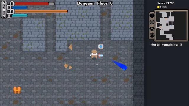 The Scrungeon Depths PC Gameplay Boss fight смотреть онлайн