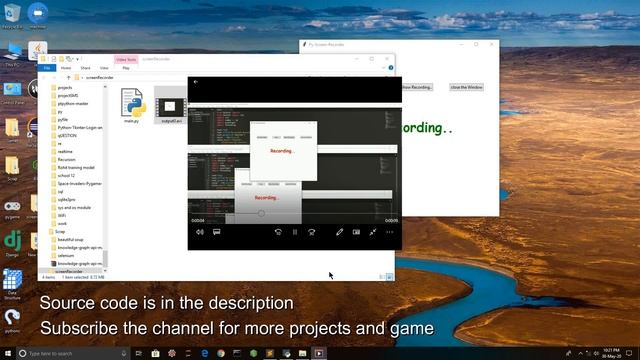 Python Screen Recorder | Get the source code смотреть онлайн