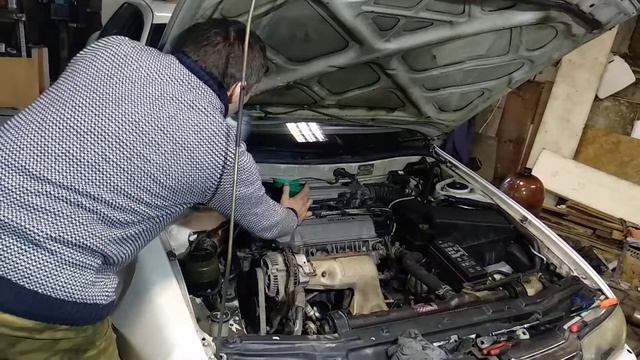 первый запуск после переборки, 4S-FE смотреть онлайн