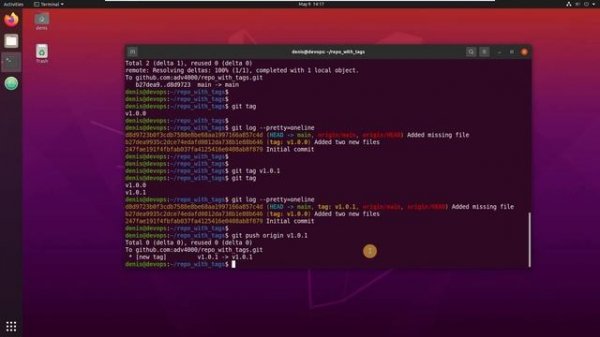 Git - Как работать с тегами в репозитории Git на примере GitHub - Git Tags