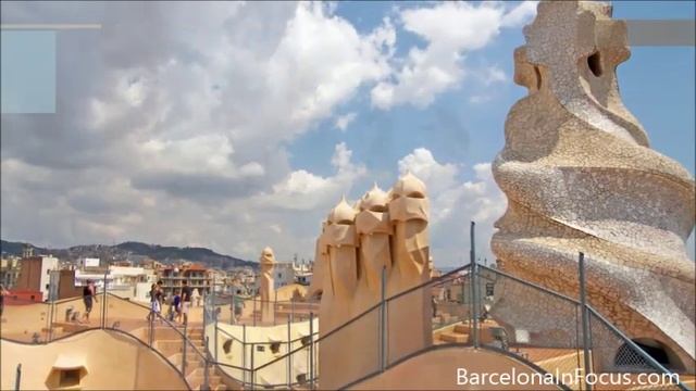 Достопримечательности Барселоны: Casa Mila / Дом Мила смотреть онлайн