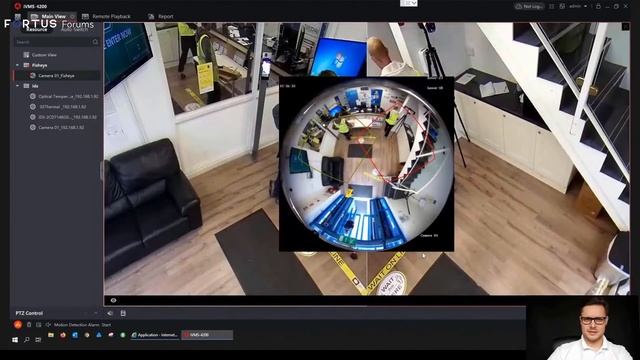 Hikvision 12MP Fisheye Camera with Immersion Lens Technology смотреть онлайн