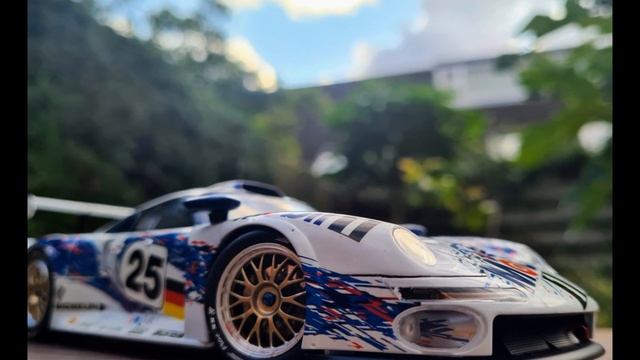 Porsche 911 GT 1 Tamiya 1/24 No. 24186 смотреть онлайн