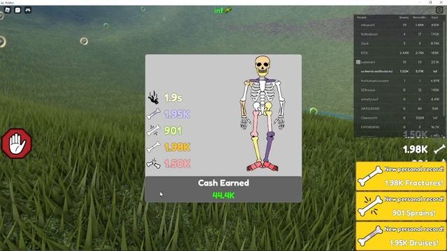 Broken Bones Simulator script pastebin infinite money смотреть онлайн