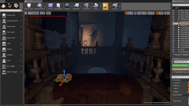 How to hide Lighting Needs to be Rebuilt - Unreal Engine 4 смотреть онлайн