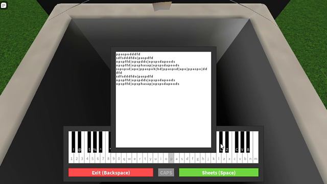 Rickroll on roblox piano! смотреть онлайн
