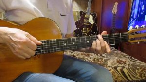 Дождь за окном -Синяя птица-(как играть на гитаре аккорды)