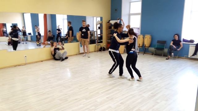 Son Cubano Workshop - Yoanis Meneses & Olga Samoilova смотреть онлайн