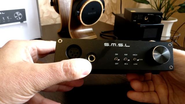 Усилитель для наушников S.M.S.L SP 200 THX AAA 888. смотреть онлайн