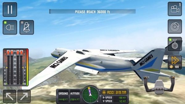 Flight Sim 2018 (Ovilex Software) #7 Antonov An-225 Mriya - Flight Game Android/iOS Gameplay HD