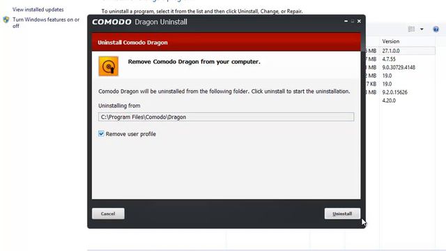 How To Uninstall COMODO Antivirus 6.1