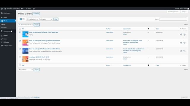 How To Auto-post To Twitter From WordPress | FS Poster The Best Auto-poster plugin смотреть онлайн