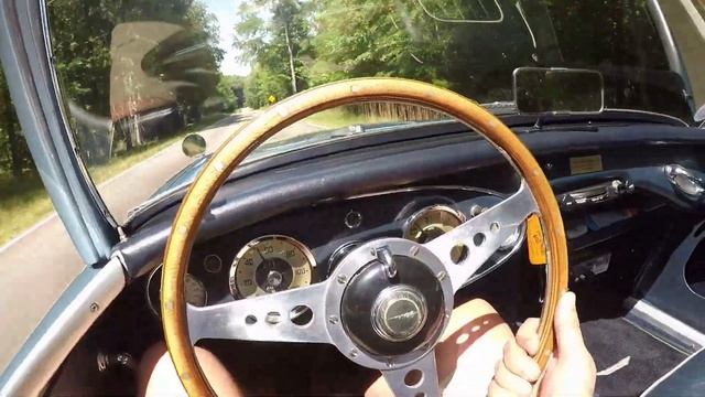 1959 Austin Healey 100-6 high speed drive! смотреть онлайн