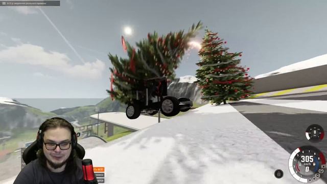 НОВОГОДНИЕ ПРЫЖКИ В ДЛИНУ! КТО ДАЛЬШЕ ПРЫГНЕТ?! ЧАСТЬ 21! (BEAM NG DRIVE) смотреть онлайн