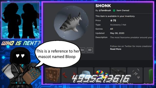 Gawr Gura Roblox Avatar смотреть онлайн