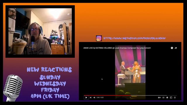 REACTION | ANAK LIVE by KATRINA VELARDE @ Louie Ocampo Composer Ka Lang Concert смотреть онлайн