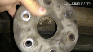 Mercedes W203,  Замена Эластичной Муфты кардана ®️