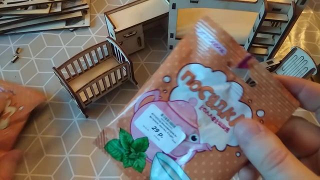 Кукольная деревянная мебель Polli смотреть онлайн