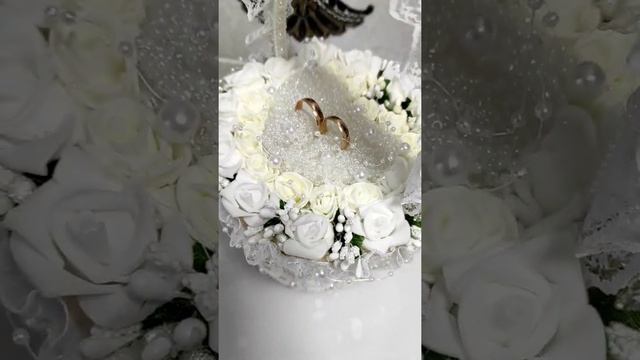 Подставка для колец молодожёнам на свадьбу смотреть онлайн