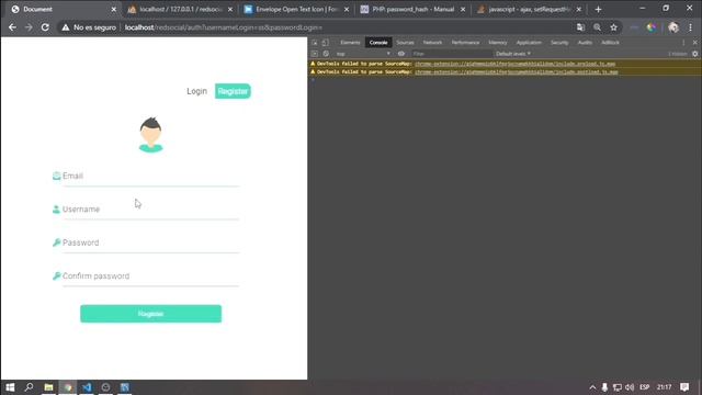 Como crear un login y un registro con php y ajax Como crear una red social con Php, Ajax, Javascrip смотреть онлайн