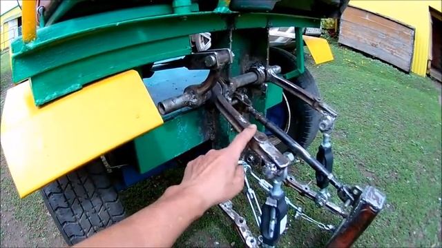 Простая навеска на самодельный минитрактор. #Навеска#Гидравлика#на#минитрактор смотреть онлайн