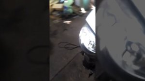фары от mercedes w222 на w221 переделка