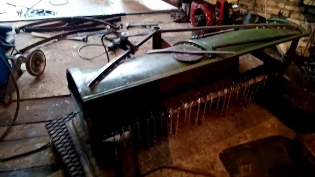 Мульчер на цепях для минитрактора. По мотивам интернетов.начало. смотреть онлайн