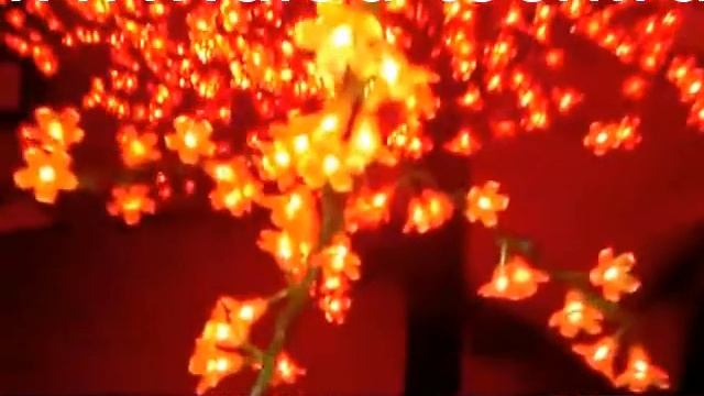 светодиодные деревья сакура смотреть онлайн