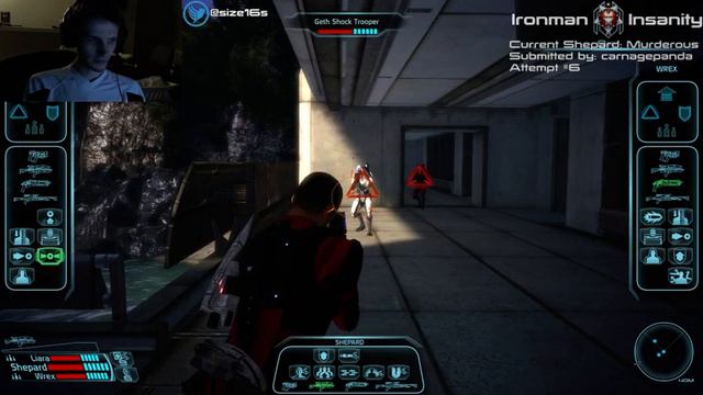Mass Effect: Ironman Insanity - Murderous - Virmire Part 1 смотреть онлайн