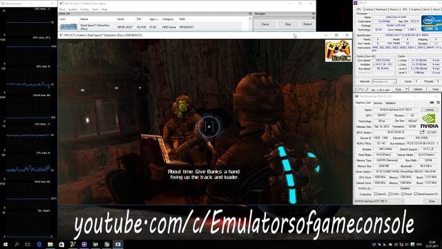 RPCS3 Playstation 3 Emulator - Dead Space: Extraction (2009). Ingame. LLVM Vulkan. Test #4 смотреть онлайн