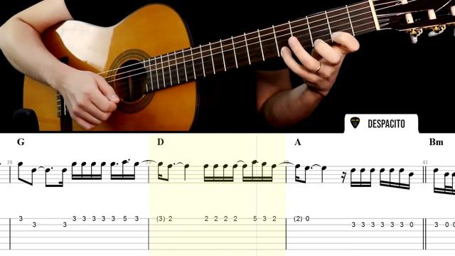 DESPACITO Guitar Tabs | Tutorial | Cover смотреть онлайн