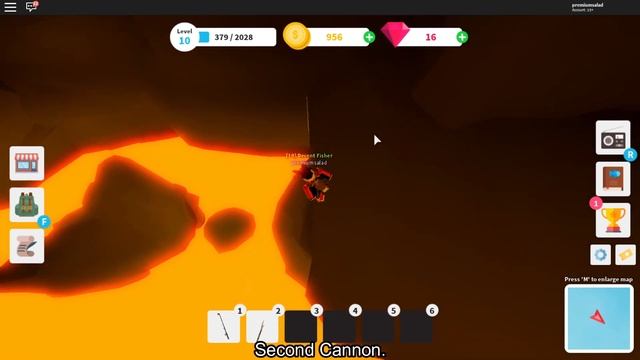 How to get the LAVA ROD in FISHING SIMULATOR! (FULL OBBY TUTORIAL!) [ROBLOX] смотреть онлайн