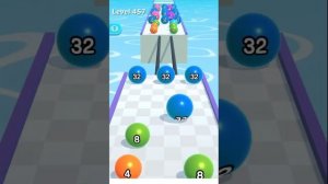 Ball Run 2048 - All Levels Gameplay Android, iOS ( Levels 446 - 469 )