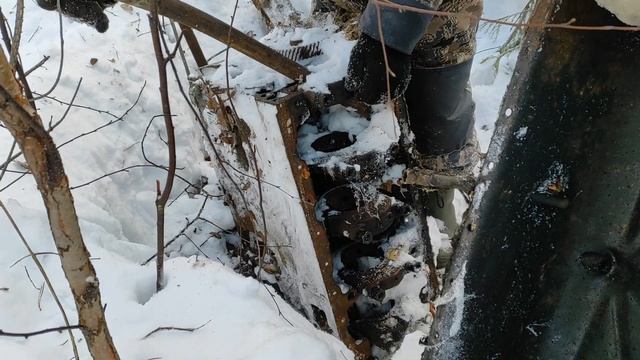 Вывозим трактор тдт 55 на Буране смотреть онлайн