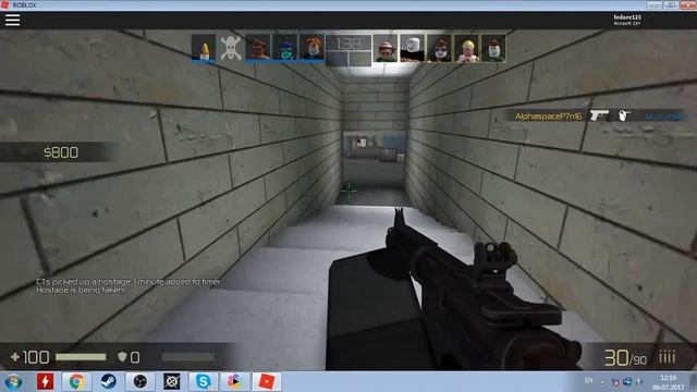 РЕАЛЬНЫЙ CS:GO |В Roblox (Обзорчик) смотреть онлайн
