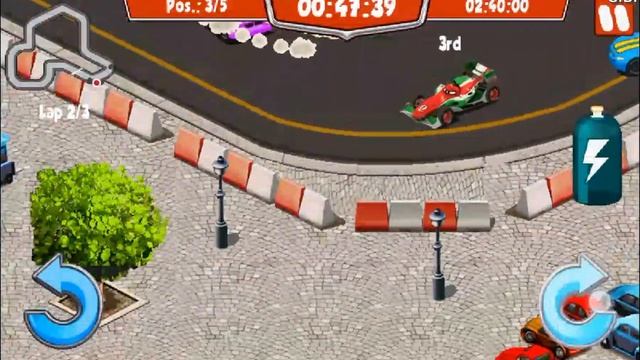 Disney's Cars Hotshot Racing (Java) [2014]. Longplay. смотреть онлайн