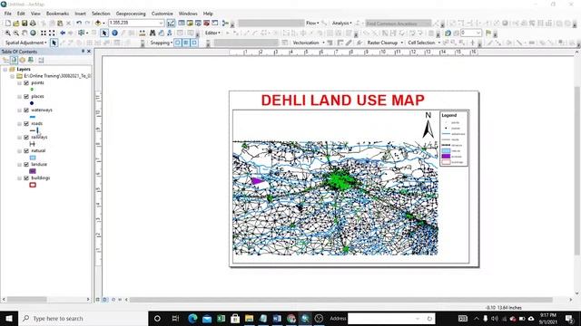 Import, Export File,  Map Creation. Convert  Excel To Shapefile And Export Shape File To Excel