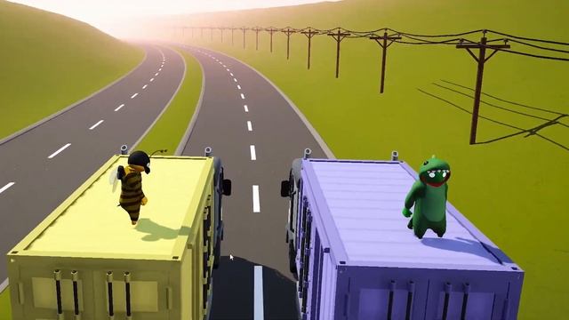 ДУЭТ печенюшек в игре Gang Beasts смотреть онлайн