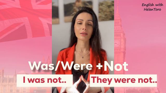 Простые правила с глаголами was и were в английском языке. смотреть онлайн