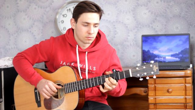 Dernière Danse - Indila, fingerstyle guitar cover смотреть онлайн