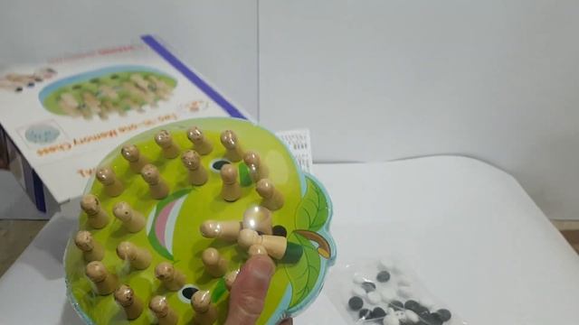 2-in-1 Wooden Memory Chess Memory Match Game Apple Shape, Baby Kids Children's Educational Toy Gift смотреть онлайн