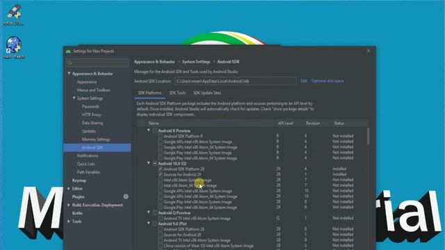 How to Install & Configuration SDK Manager Android Studio Ethio Amharic Tutorial смотреть онлайн