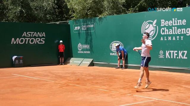 «Beeline Open Challenger 80 Almaty». Дневник теннисного турнира. 07.06.2021 смотреть онлайн