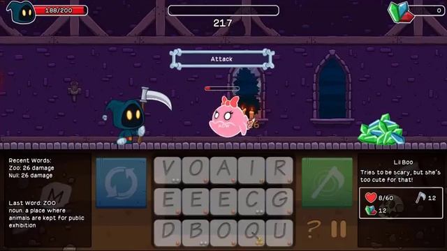 Letter Quest Grimm's Journey Remastered Gameplay (PC game) смотреть онлайн