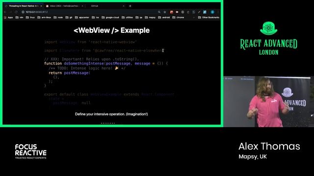 Threading in React Native: A Bridge Too Far? - Alex Thomas смотреть онлайн